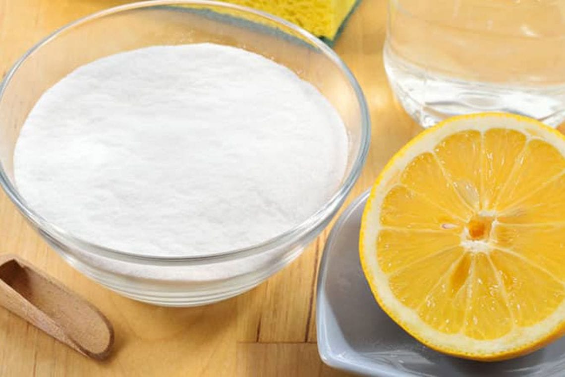 Cytryna i soda oczyszczona