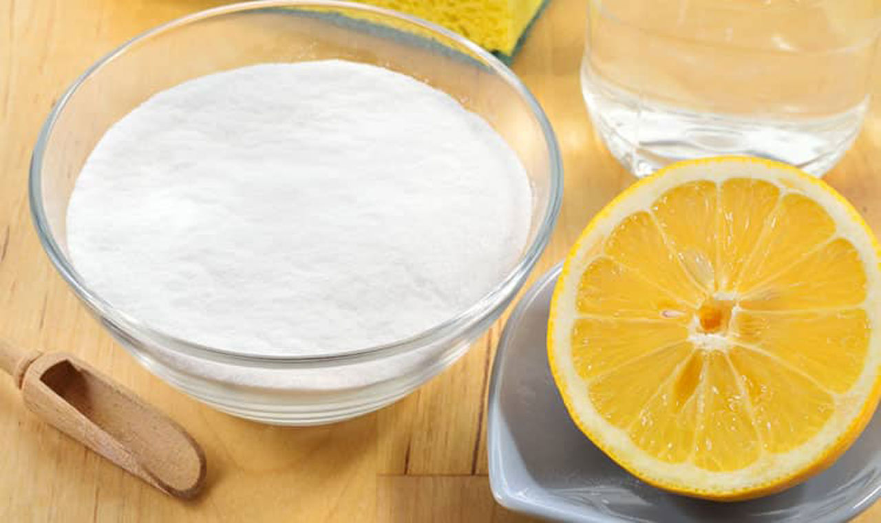 Cytryna i soda oczyszczona